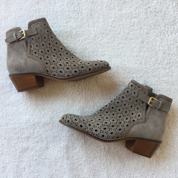 cole haan willette perforated bootie